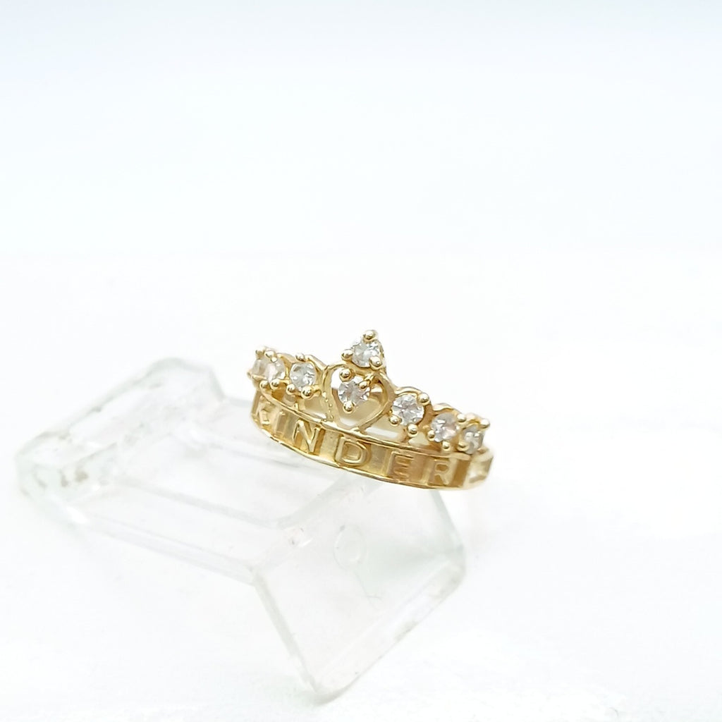 ANILLO DE GRADUACIÓN ORO 8 K 1.3 GRMS (SEMINUEVO)