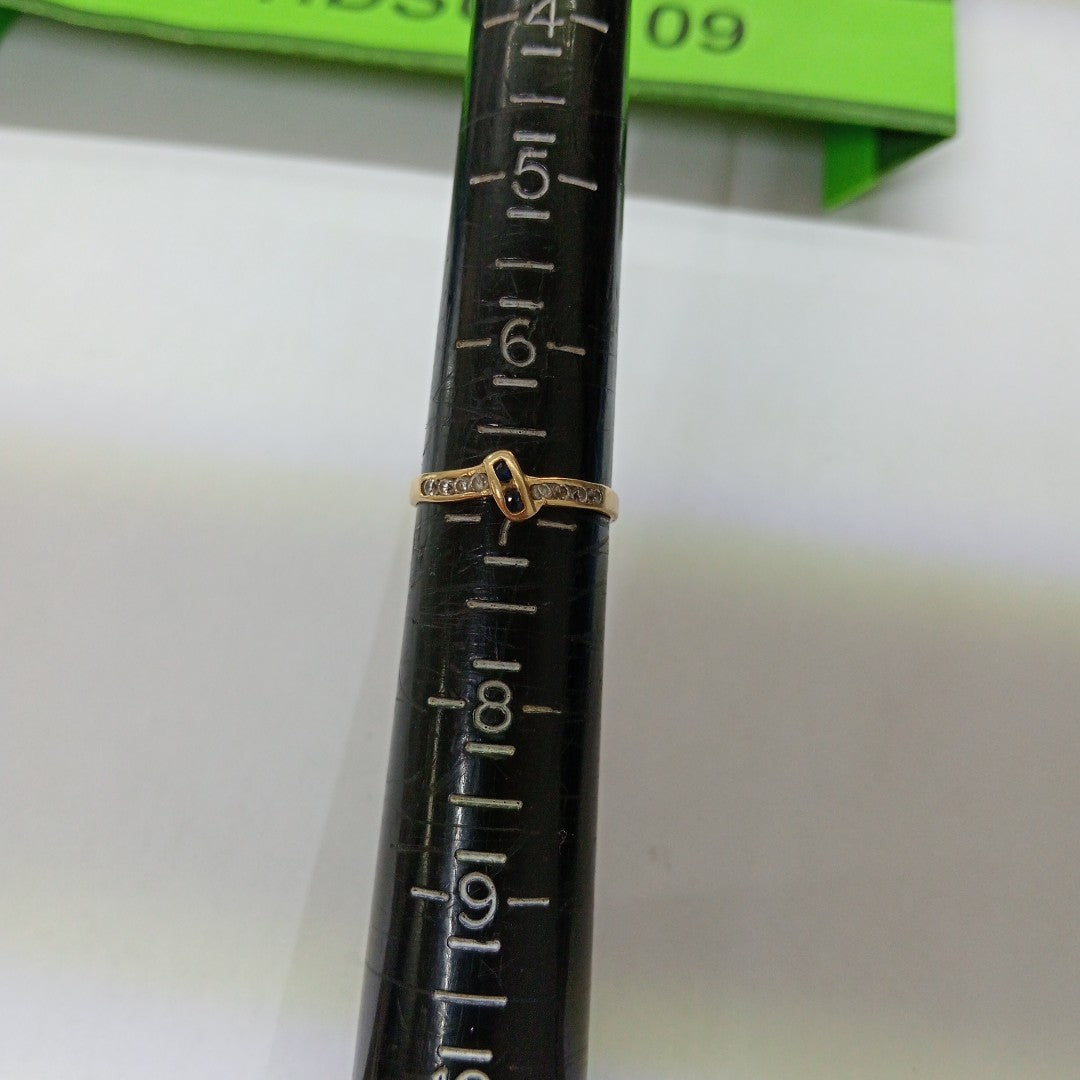 K1 1,30 GRMS 14 K ESPECIFICACIONES COMPLEMENTARIAS ANILLITO CON PIEDRA DE COLOR (SEMINUEVO)