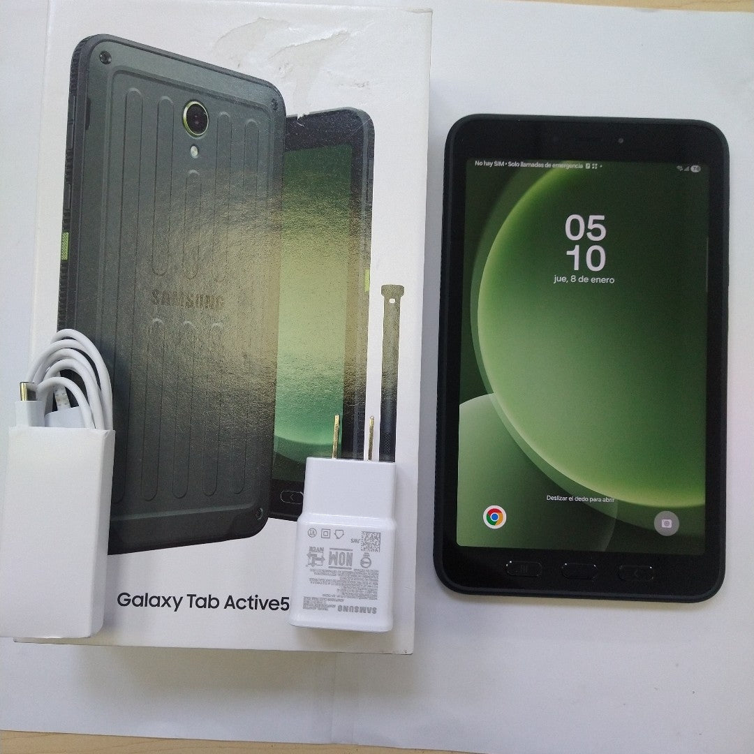 TABLETA SAMSUNG GALAXY TAB ACTIVE 5 SM-X306B 128 GB 6 GB RAM (SEMINUEVO)