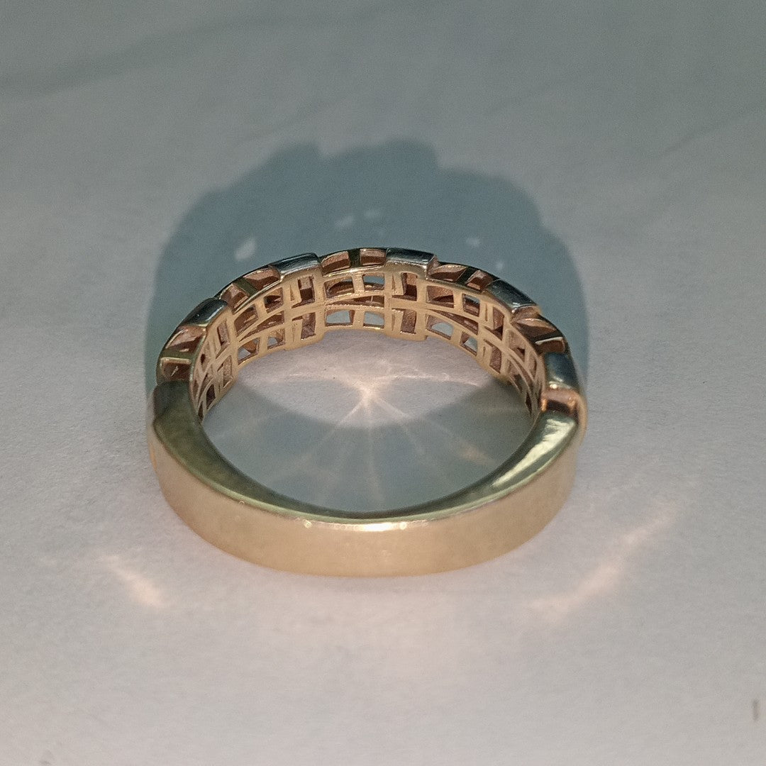 ANILLO ORO 14 K 3.6 GRMS (SEMINUEVO)