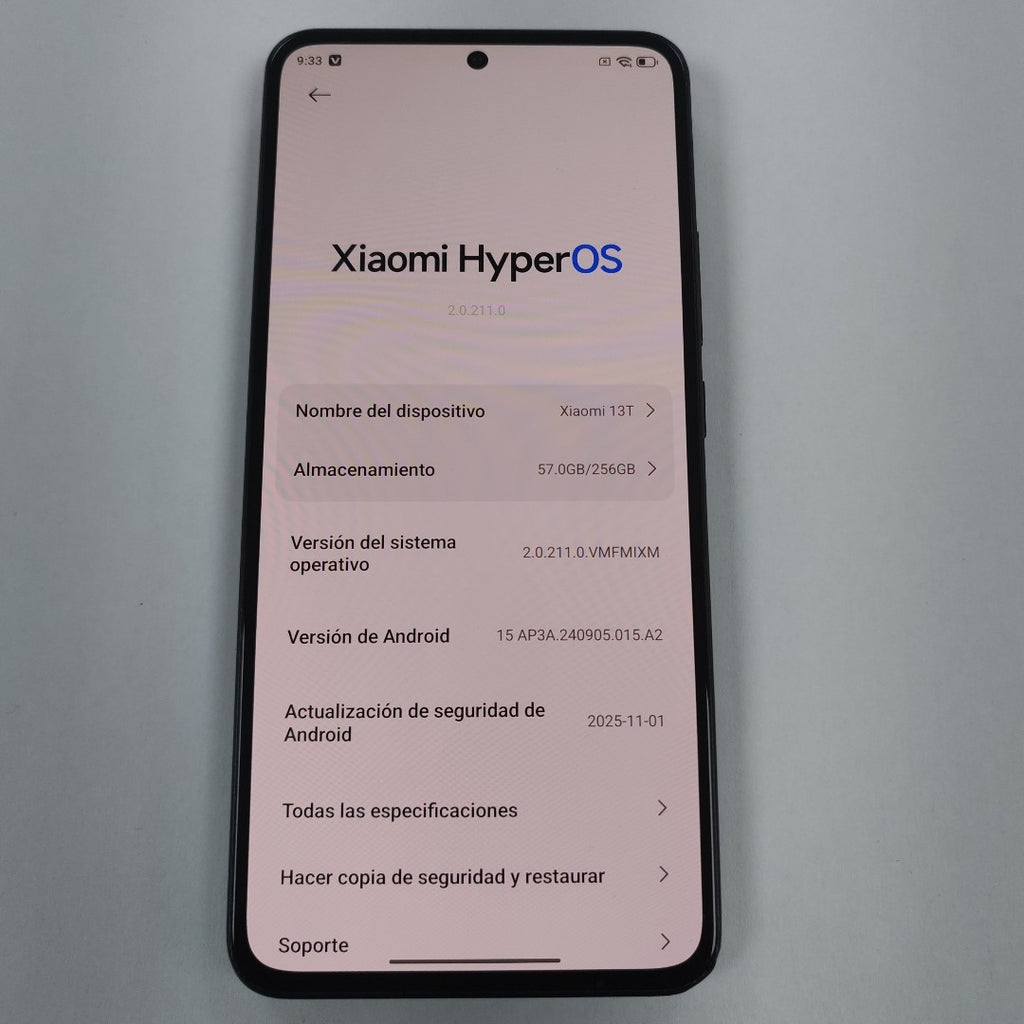 CELULAR XIAOMI 13T 2306EPN60G (2023) 256 GB 8 GB RAM (SEMINUEVO)