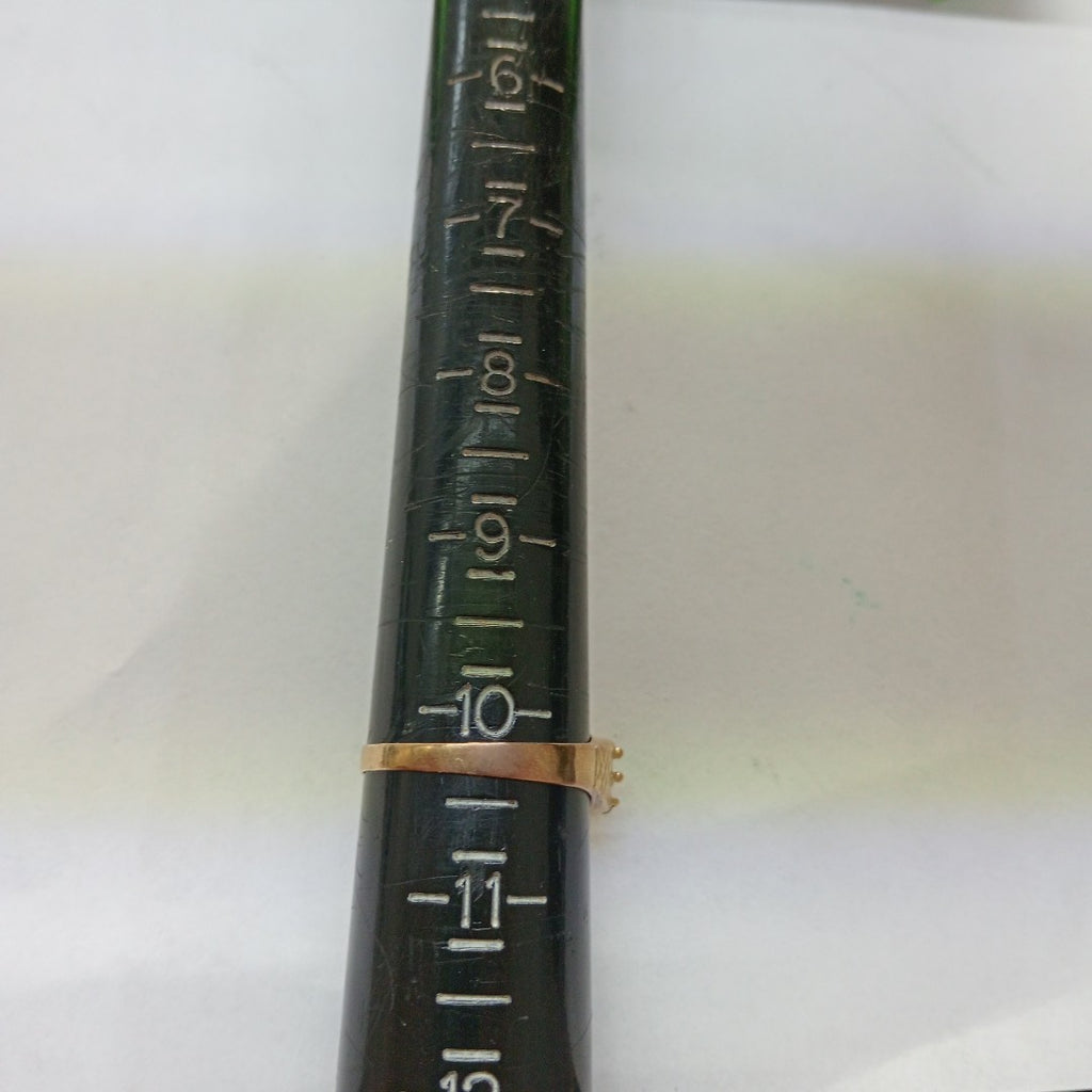 K1 2,80 GRMS 10 K ESPECIFICACIONES COMPLEMENTARIAS ANILLITO CON PIEDRA DE COLOR (SEMINUEVO)