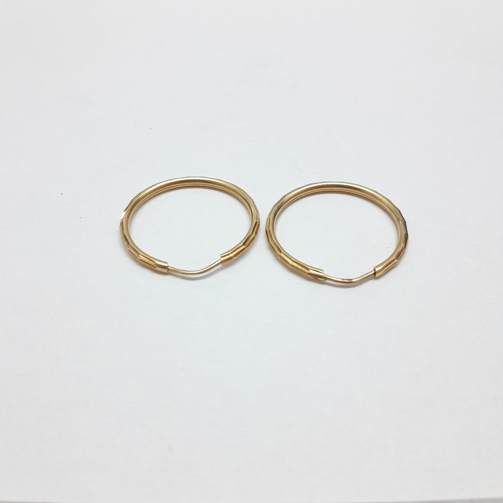 ARRACADAS PAR ORO 14 K 2.4 GRMS (SEMINUEVO)