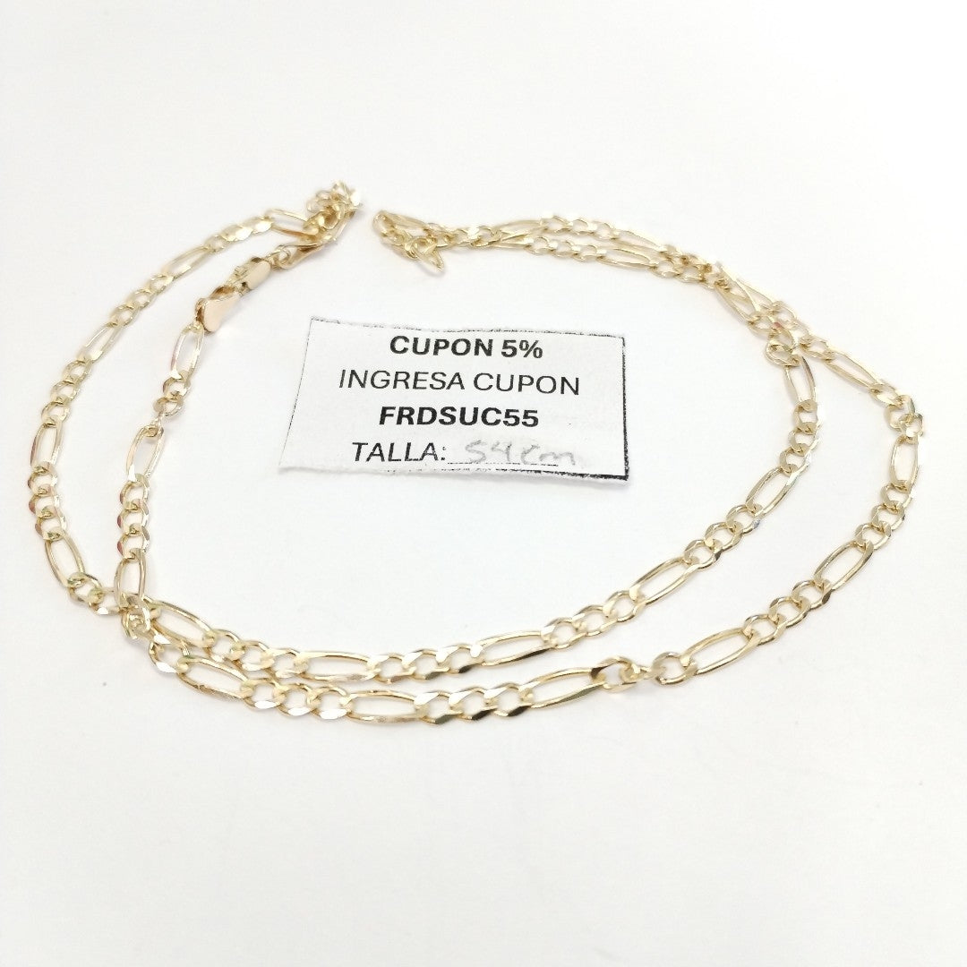 CADENA ORO 14 K 7.8 GRMS (SEMINUEVO)