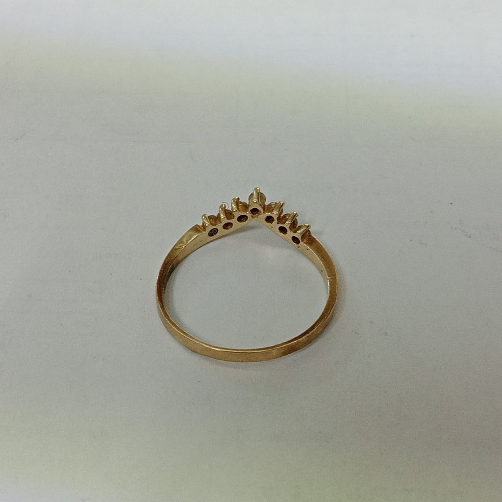 K1 1,30 GRMS 14 K ESPECIFICACIONES COMPLEMENTARIAS SOLITARIO CON PIEDRAS (SEMINUEVO)