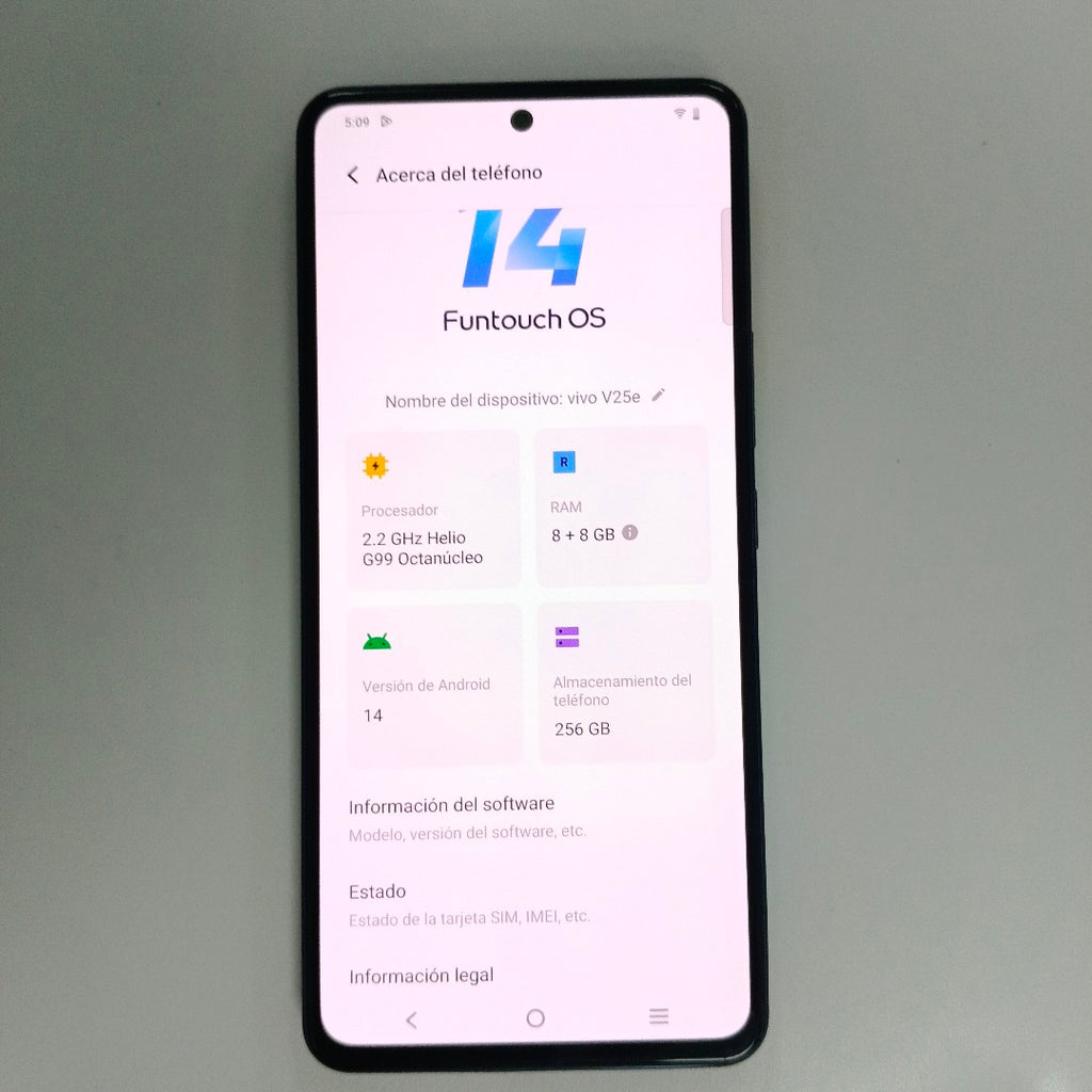 CELULAR VIVO V25E V2242 (2022) 256 GB 8 GB RAM
