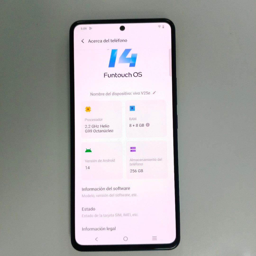CELULAR VIVO V25E V2242 (2022) 256 GB 8 GB RAM