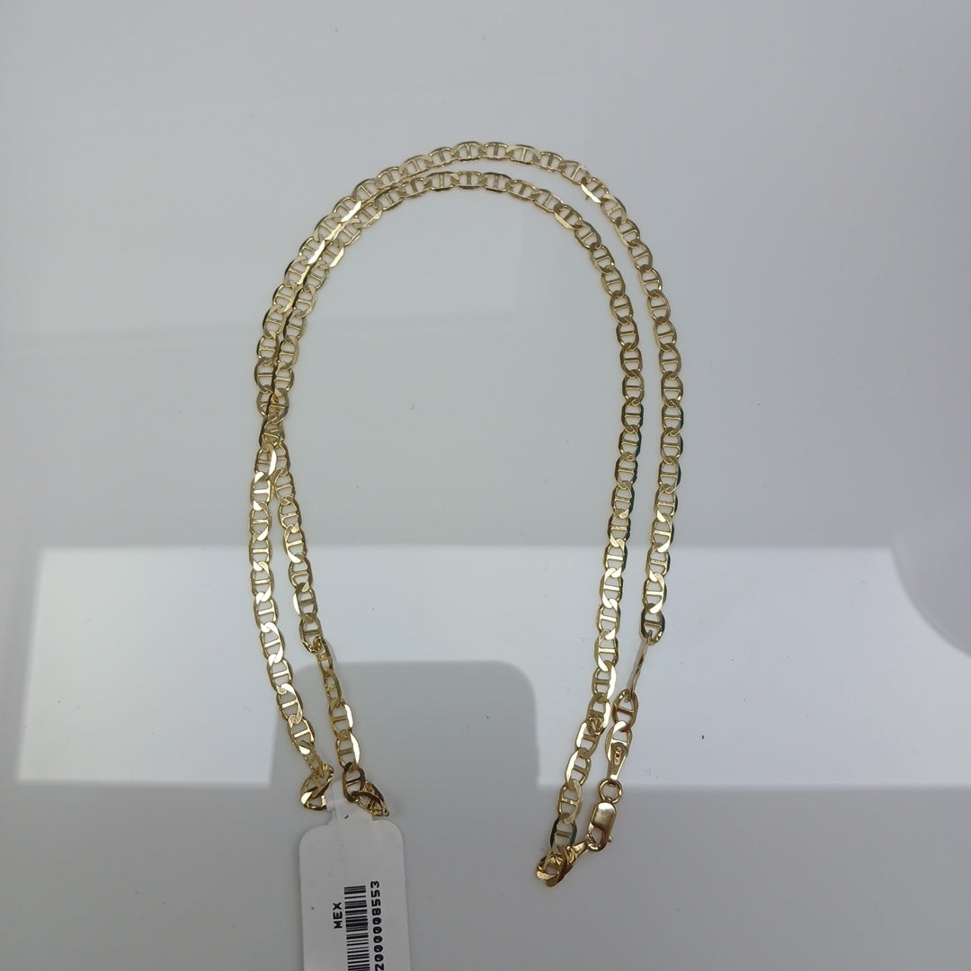 CADENA TEJIDO GUCHI 7.8G 55 CM (NUEVO)