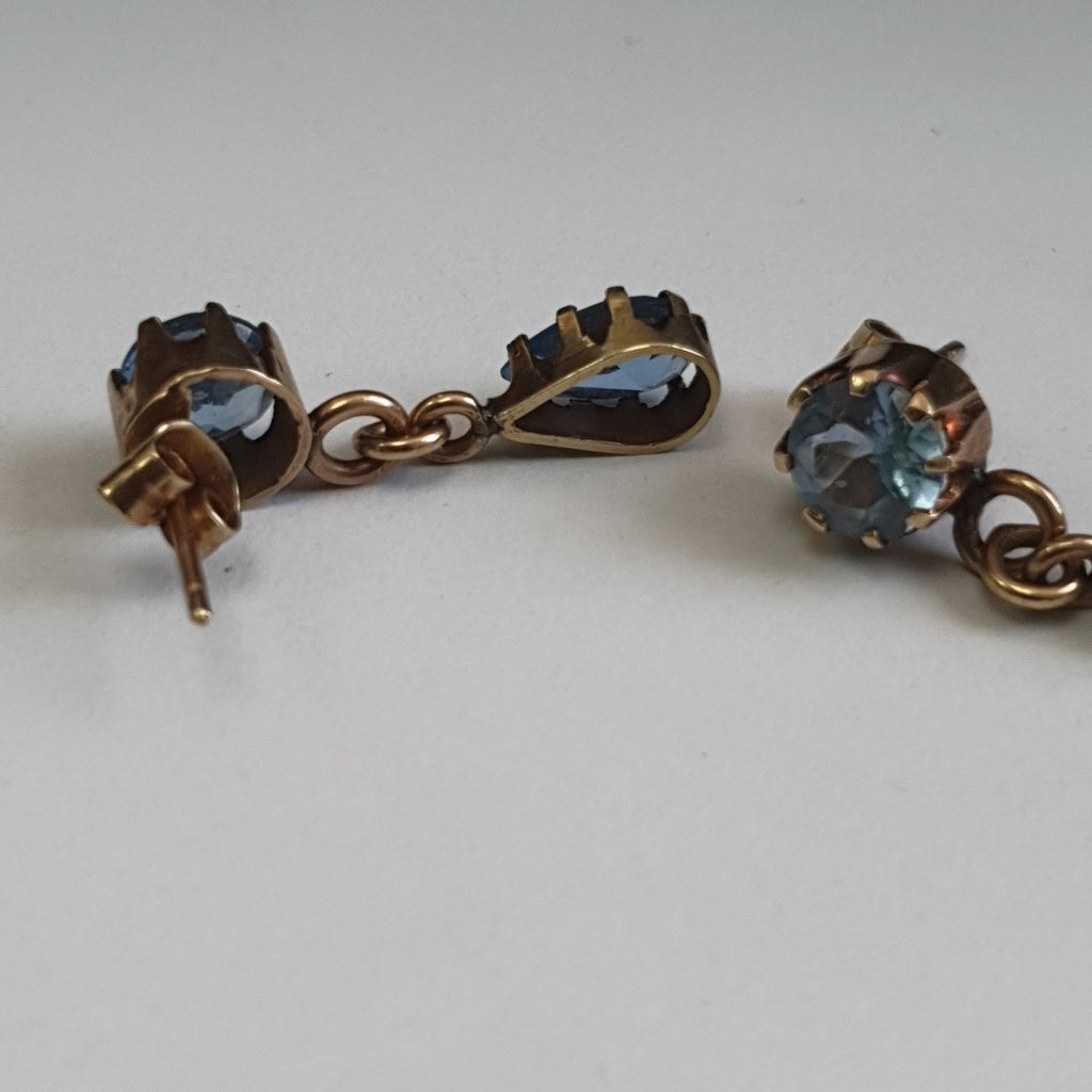 ARETES PAR ORO 14 K 4.6 GRMS (SEMINUEVO)