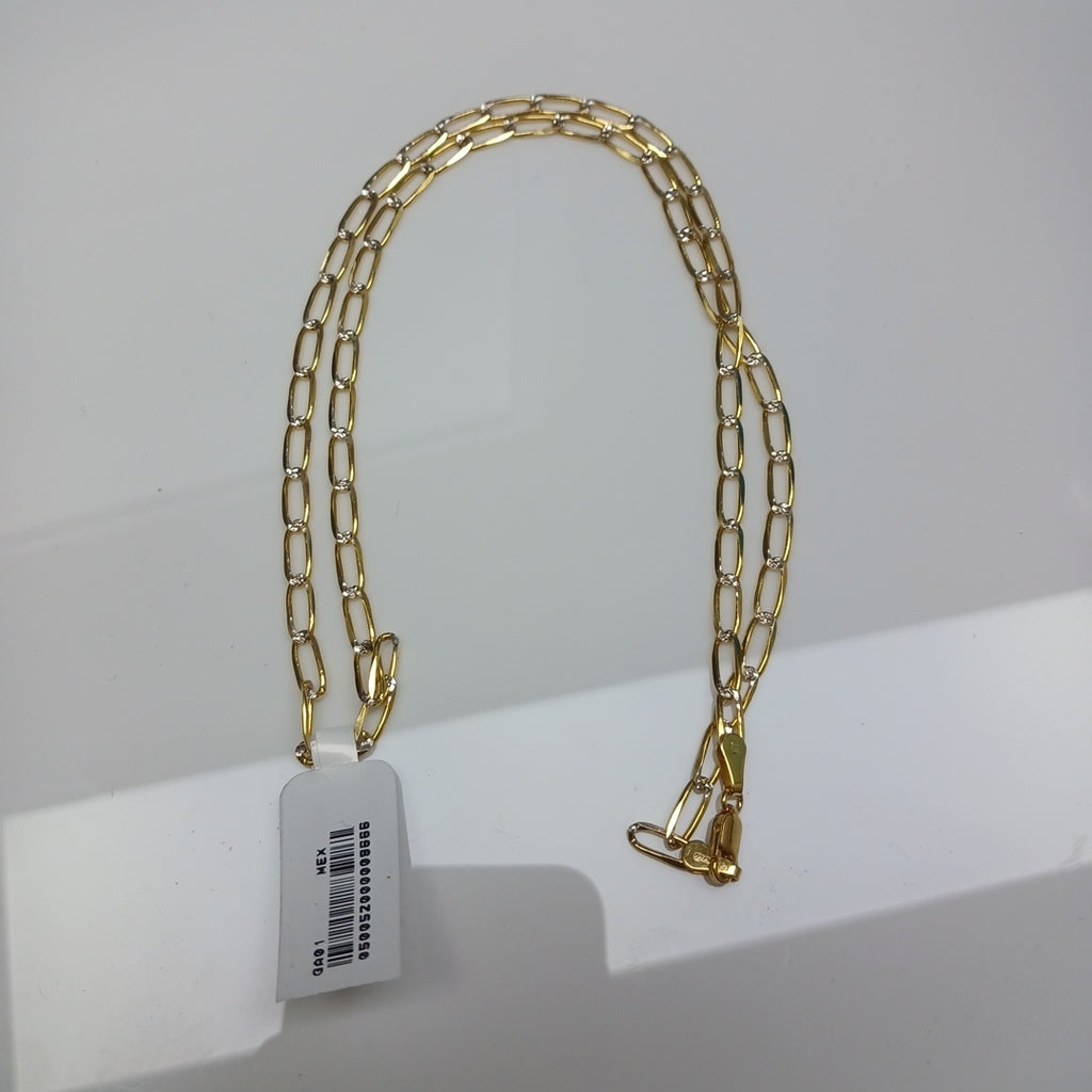 CADENA TEJIDO ESLABONES 11G 55 CM (NUEVO)