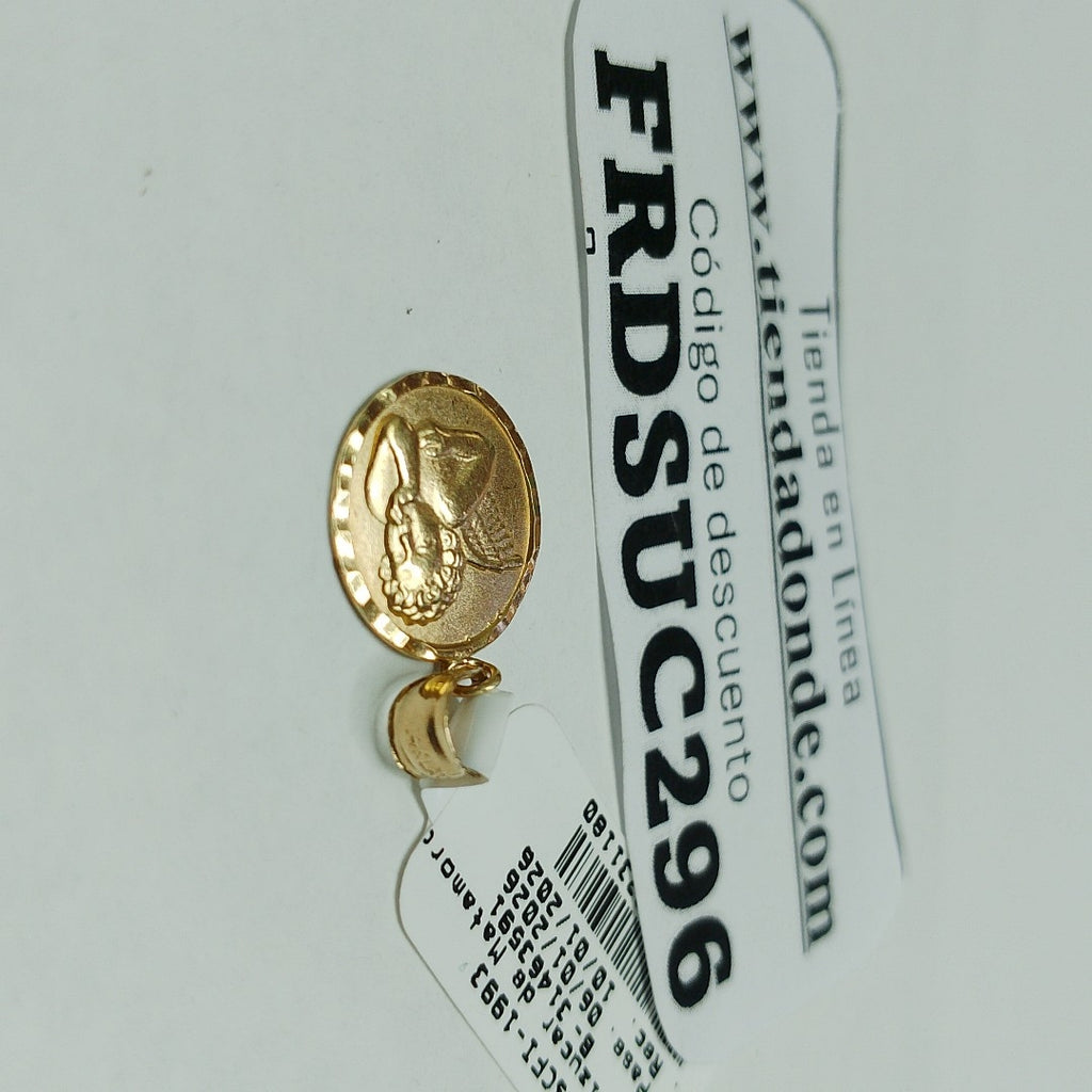 K1 1,60 GRMS 14 K ESPECIFICACIONES COMPLEMENTARIAS MEDALLA RELIGIOSA ANGELITO (SEMINUEVO)