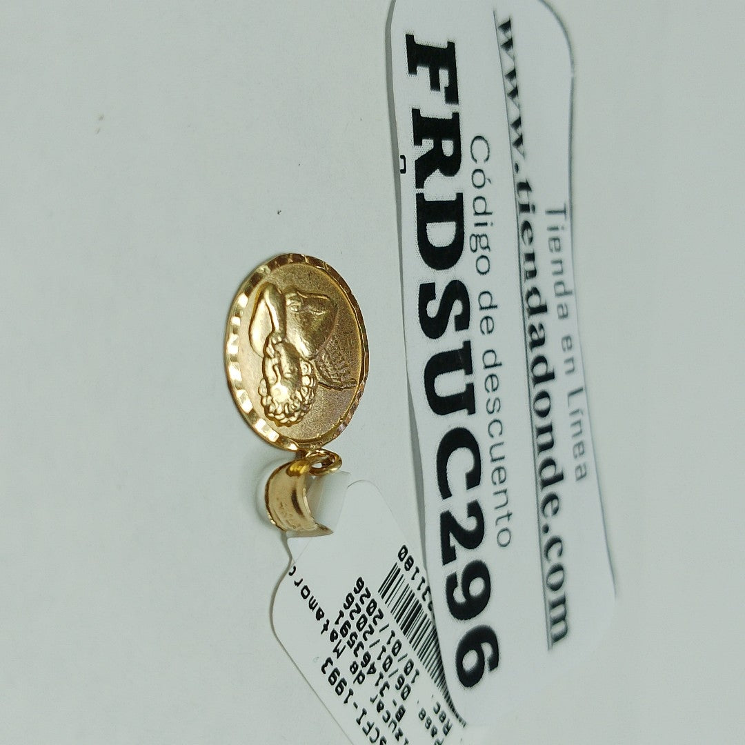 K1 1,60 GRMS 14 K ESPECIFICACIONES COMPLEMENTARIAS MEDALLA RELIGIOSA ANGELITO (SEMINUEVO)