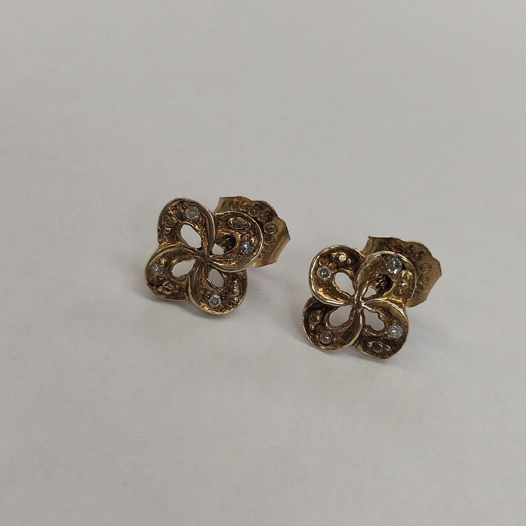 BROQUELES PAR ORO 14 K 1,30 GRMS (SEMINUEVO)
