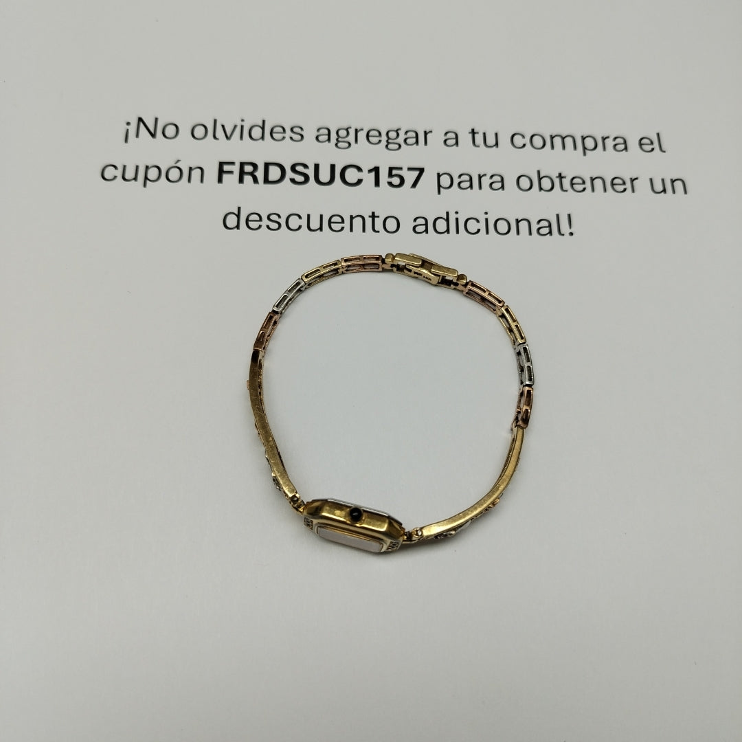 K1 16,20 GRMS 14 K ESPECIFICACIONES COMPLEMENTARIAS RELOG PULSO DE ORO COMBINAD (SEMINUEVO)