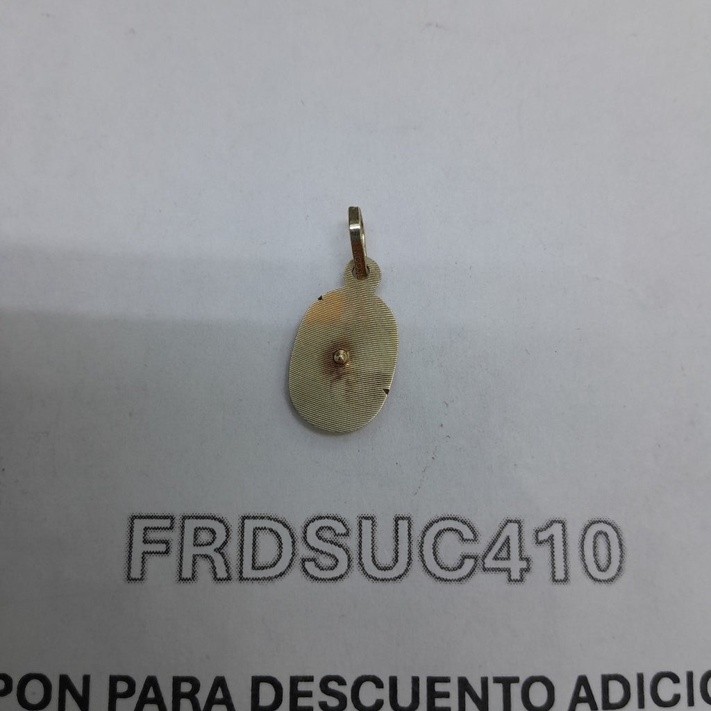 MEDALLA RELIGIOSA ORO 10 K 0.7 GRMS (SEMINUEVO)