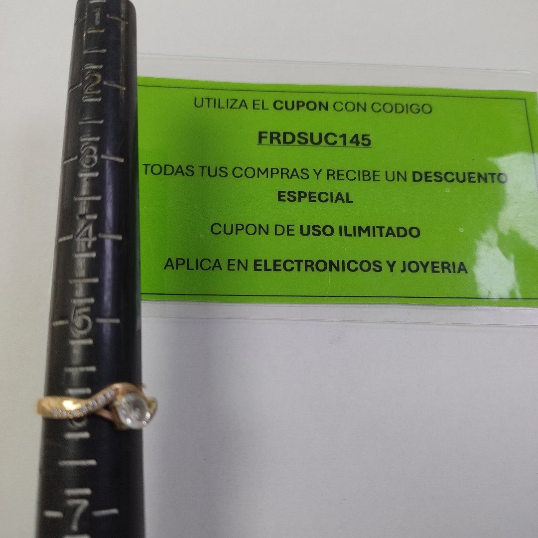 SOLITARIO ORO 10 K 2.6 GRMS (SEMINUEVO)