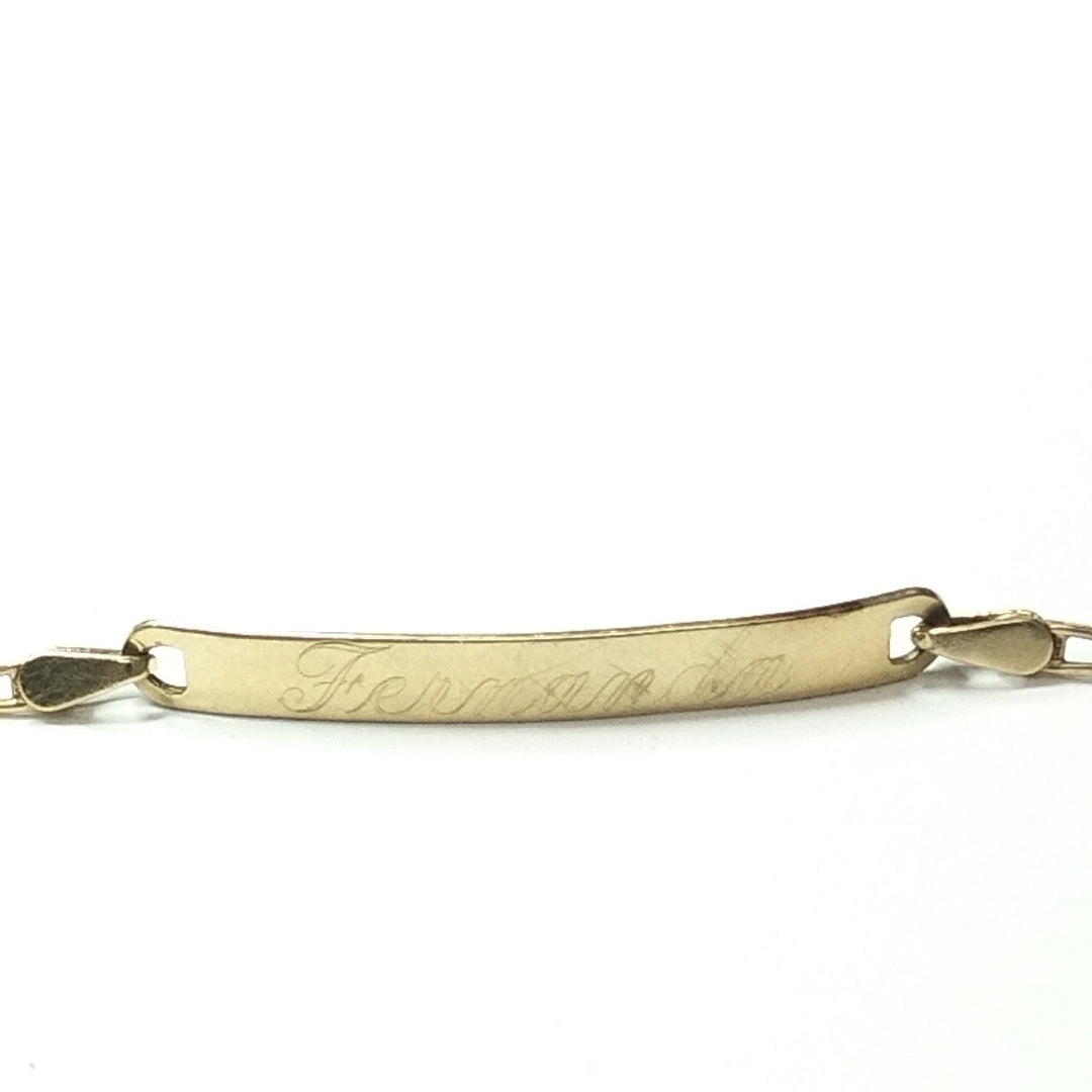 ESCLAVA ORO 14 K 2.6 GRMS (SEMINUEVO)