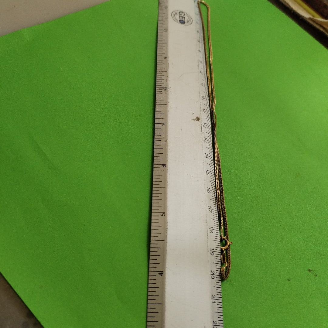 GARGANTILLA ORO 14 K 3,20 GRMS (SEMINUEVO)