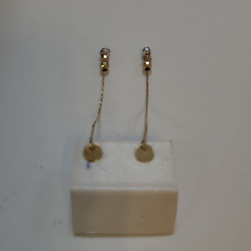 VIOLADORES PAR ORO, ORO COMBINADO 8 K 1.4 GRMS (SEMINUEVO)