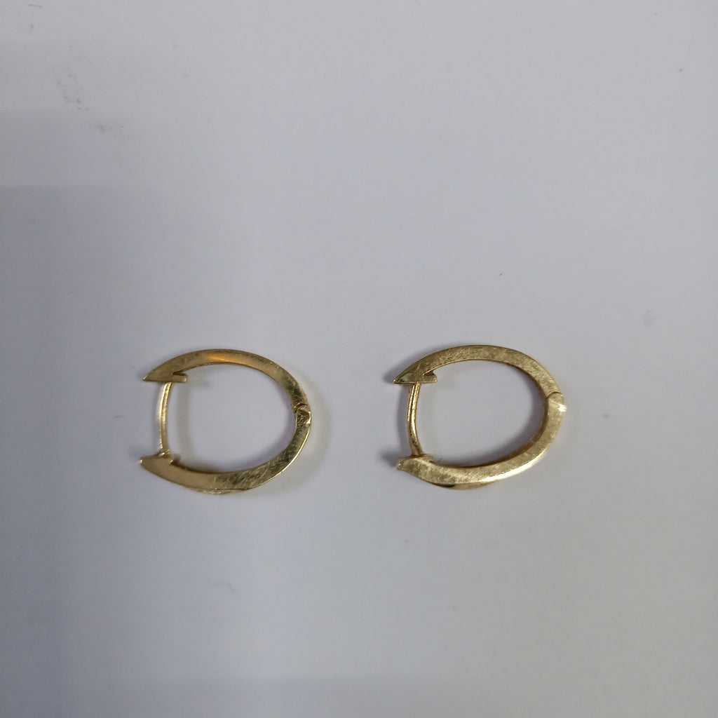 ARETES PAR ORO 14 K 1.8 GRMS (SEMINUEVO)