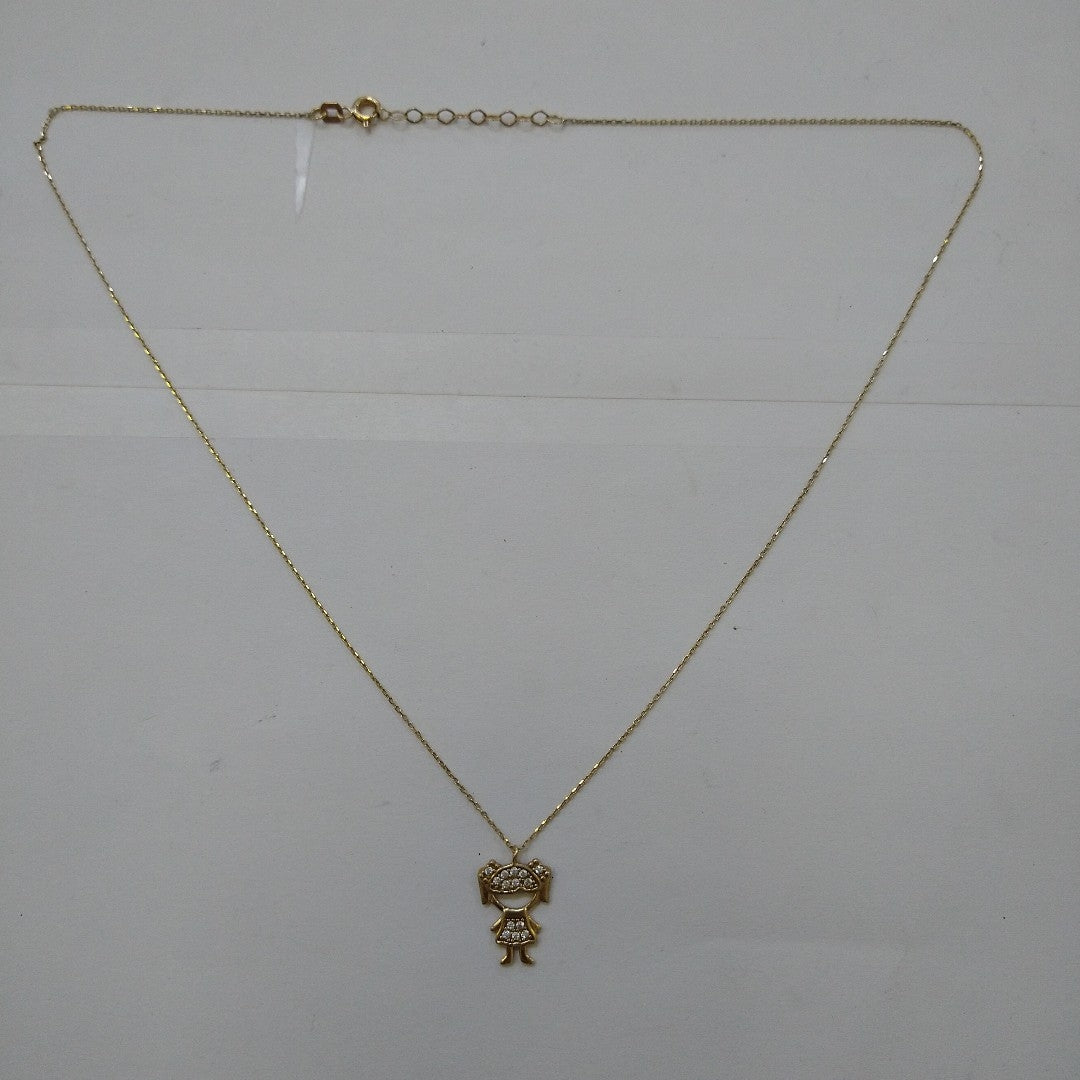 GARGANTILLA ORO 10 K 2.1 GRMS (SEMINUEVO)