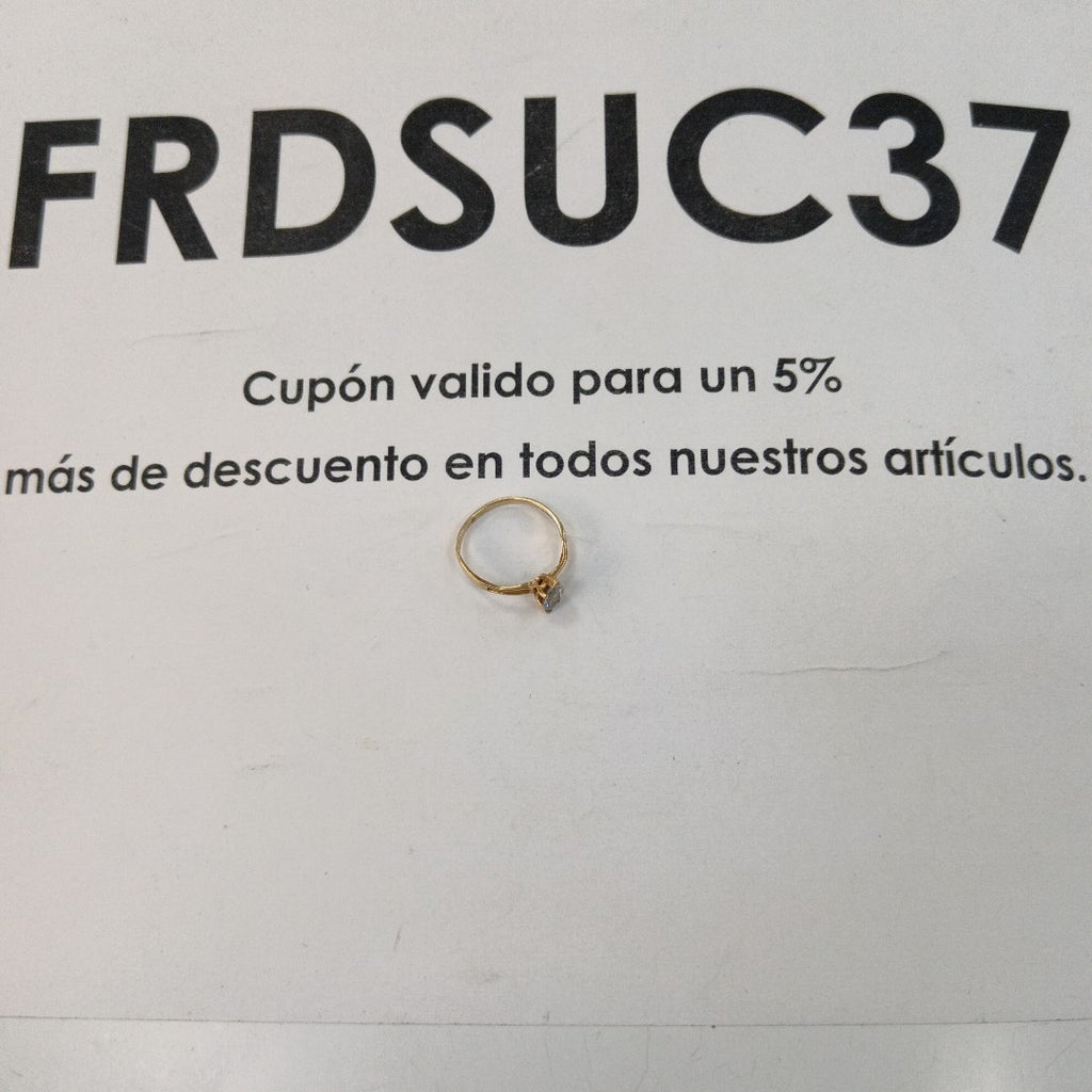 ANILLITO ORO 14 K 1.6 GRMS (SEMINUEVO)