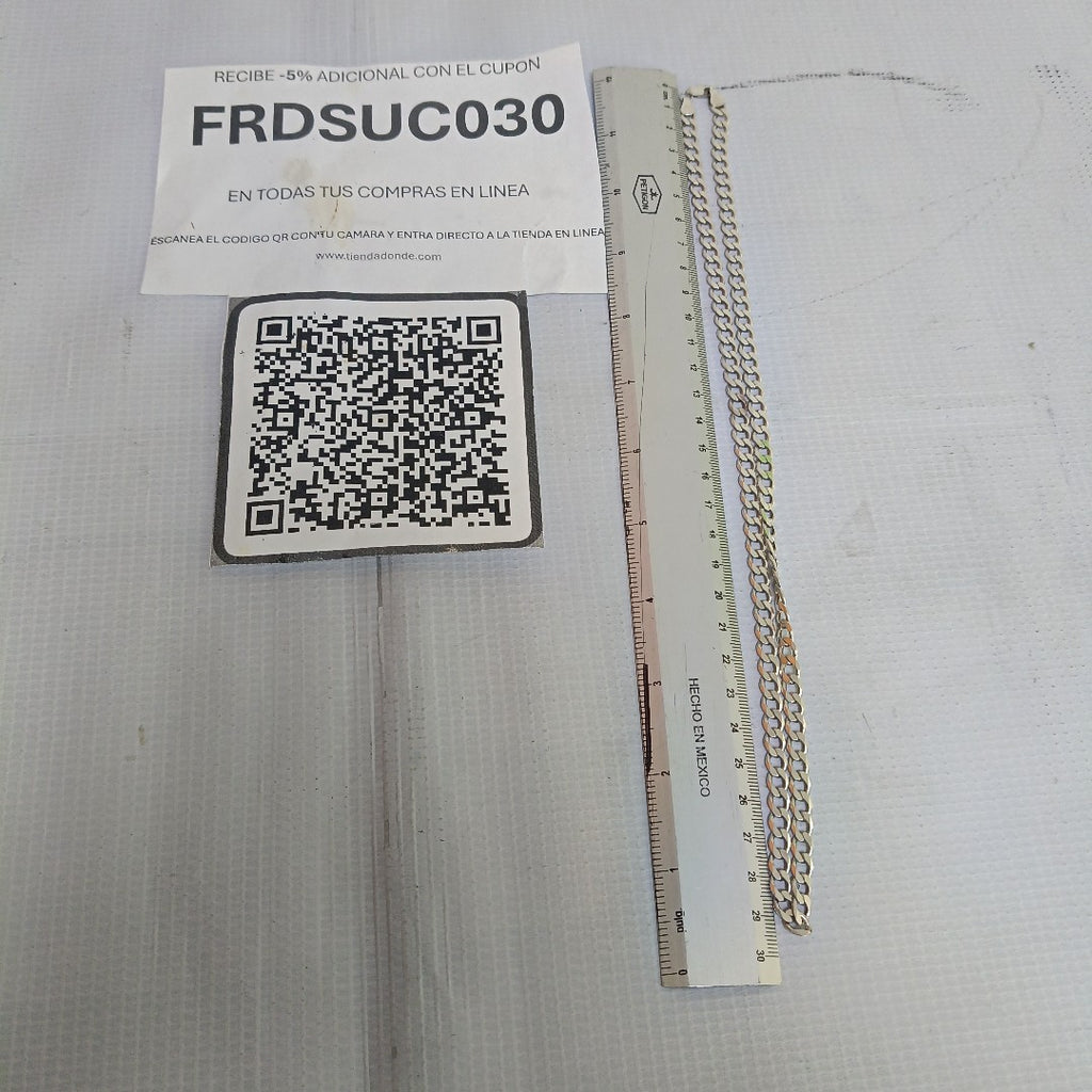 CADENA PLATA 28.2 GRMS (SEMINUEVO)