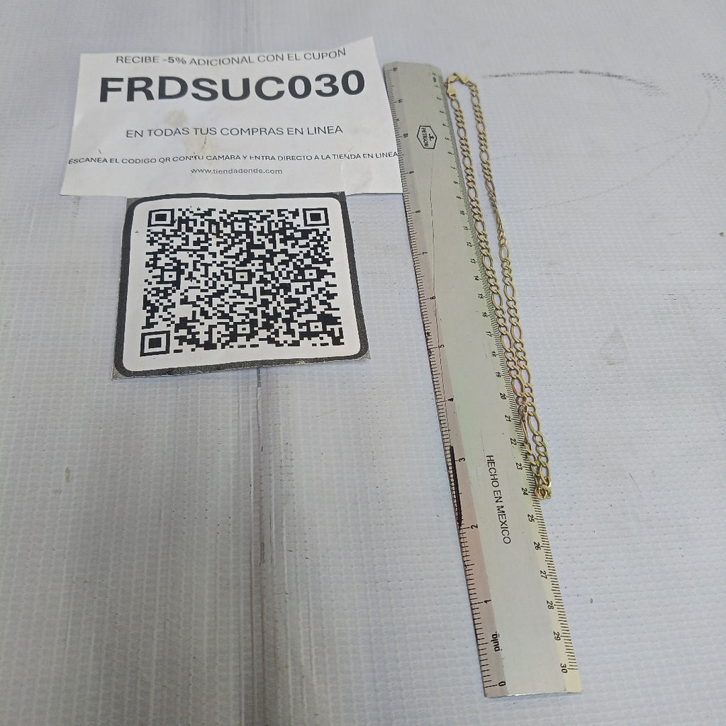 CADENA ORO 10 K 10,70 GRMS (SEMINUEVO)