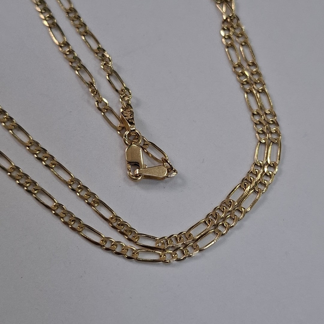 CADENA 3X1 5.6G 60 CM 14K (NUEVO)