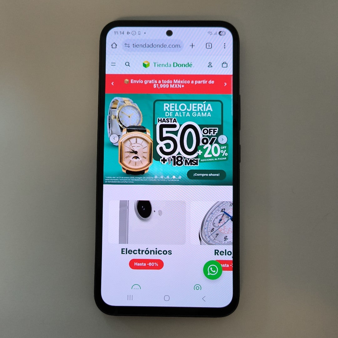 CELULAR SAMSUNG GALAXY A54 5G SM-A546E 128 GB 8 GB RAM (SEMINUEVO)