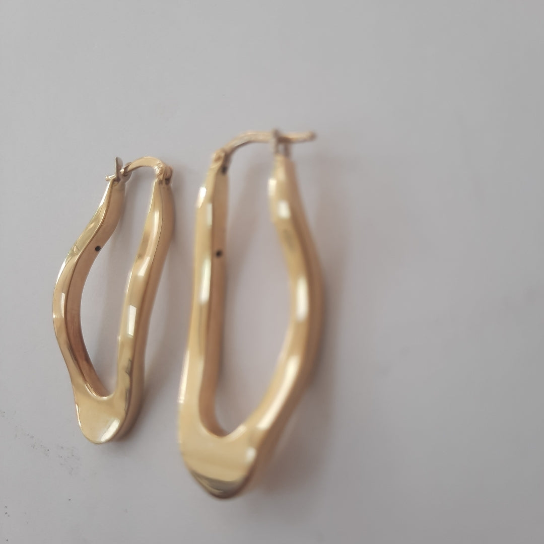 ARRACADAS PAR ORO 14 K 5.8 GRMS (SEMINUEVO)