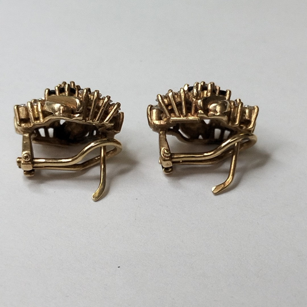 ARETES PAR ORO 14 K 7.7 GRMS (SEMINUEVO)