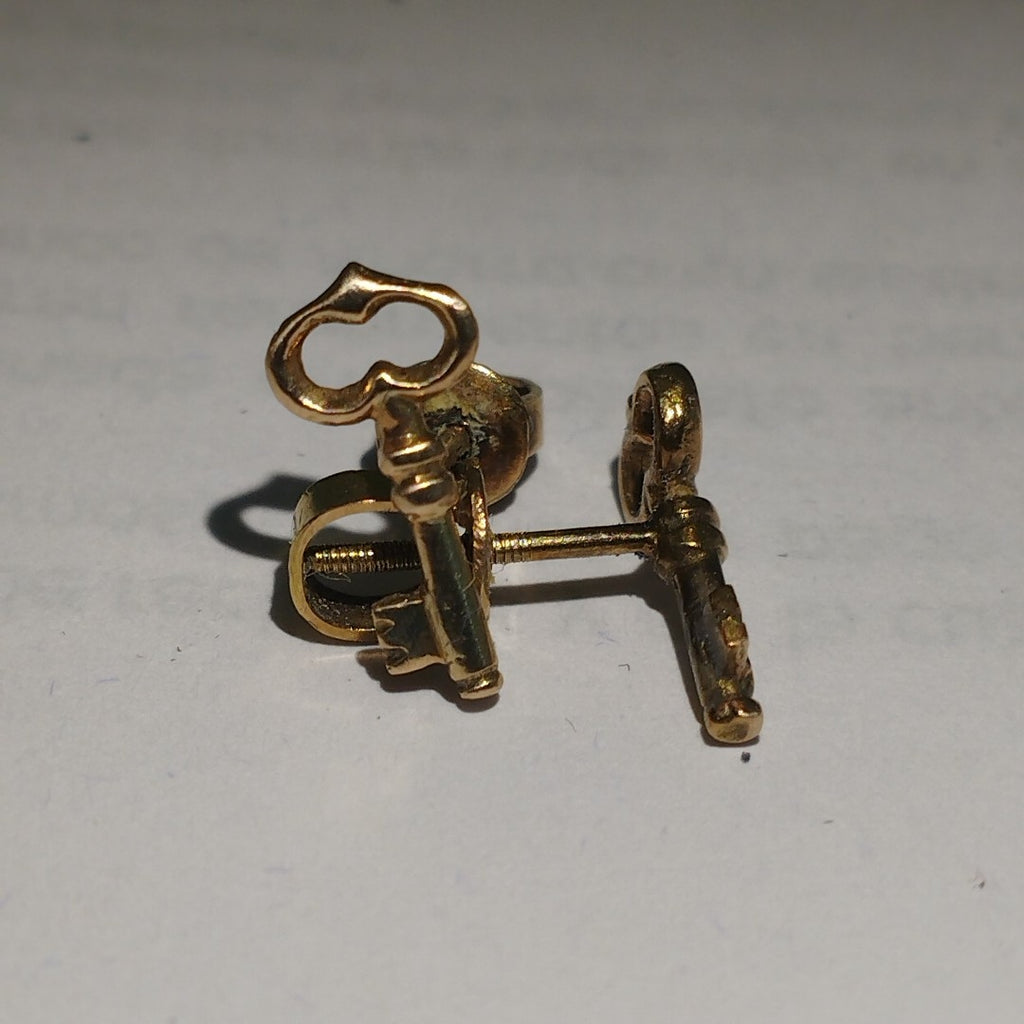 BROQUELES PAR ORO 10 K 1,10 GRMS (SEMINUEVO)