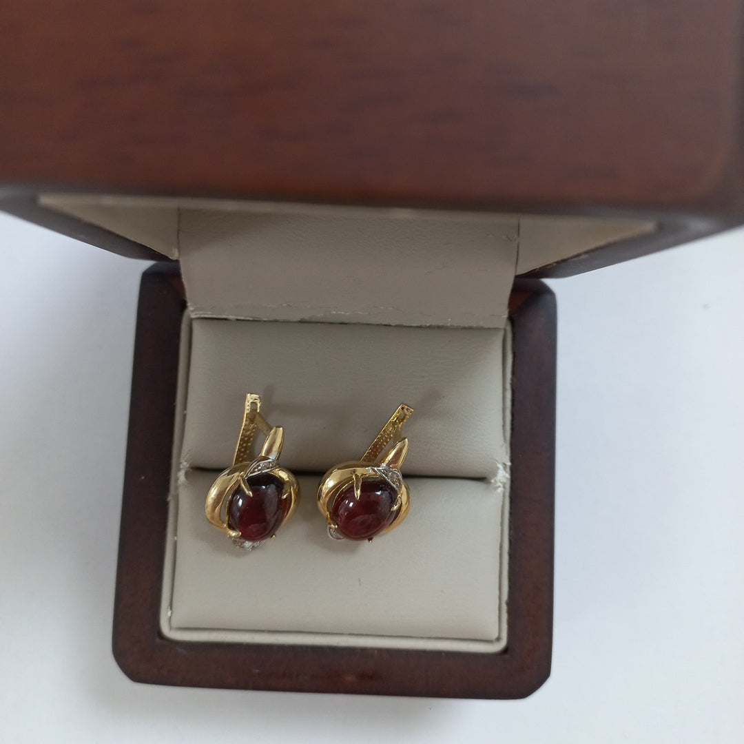 BROQUELES ORO 14K 5 (NUEVO)