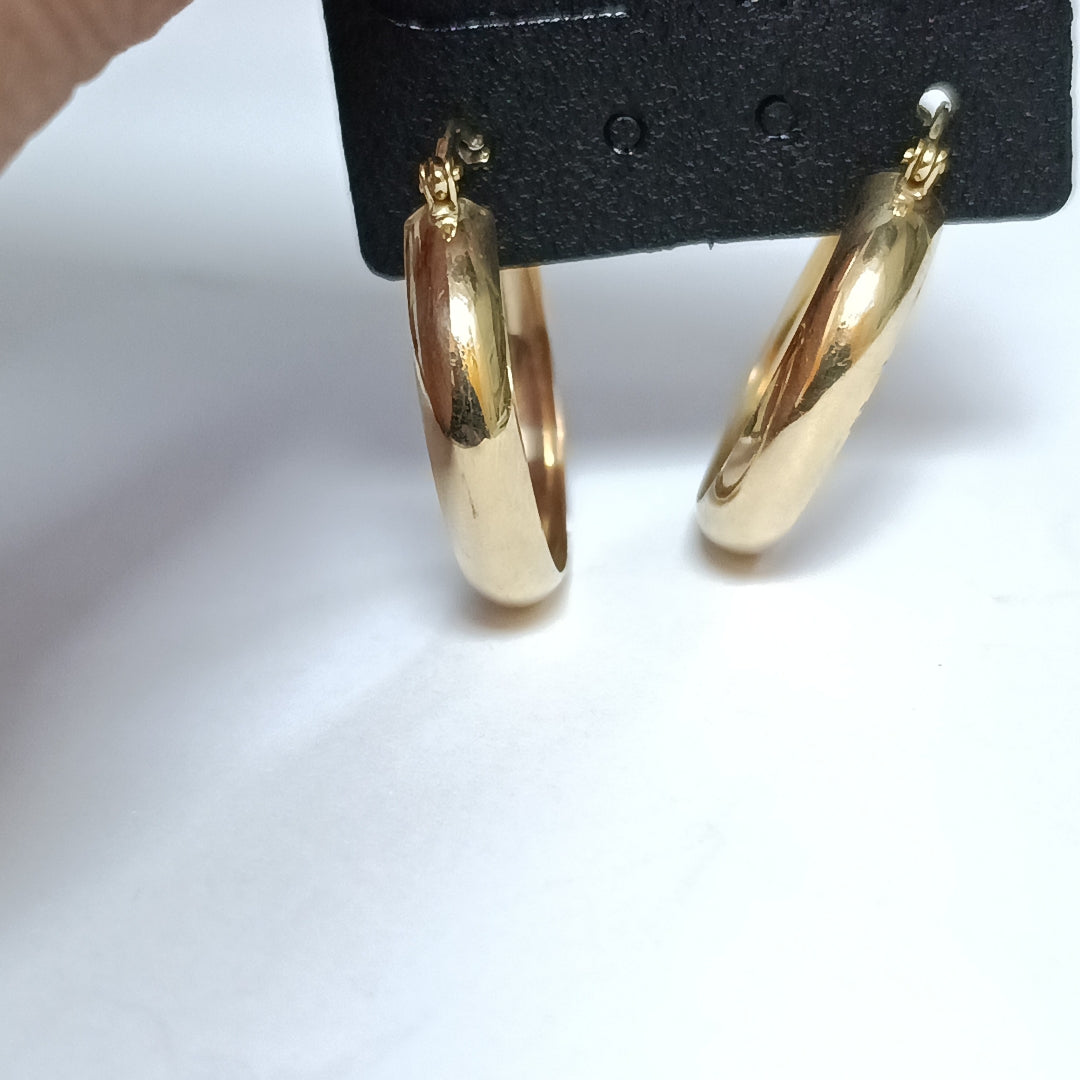 ARRACADAS PAR ORO 10 K 3,40 GRMS (SEMINUEVO)