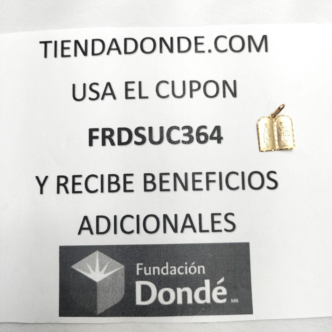 DIJE ORO 14 K 1.7 GRMS (SEMINUEVO)