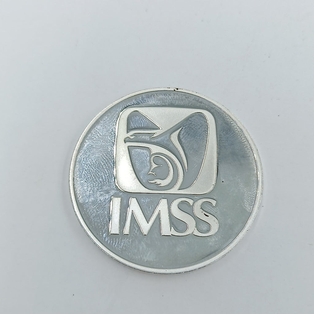 K1 31.2 GRMS PLATA .999 IDENTIFICACIÓN MEDALLA PERSONAL MATERIALES PLATA (SEMINUEVO)
