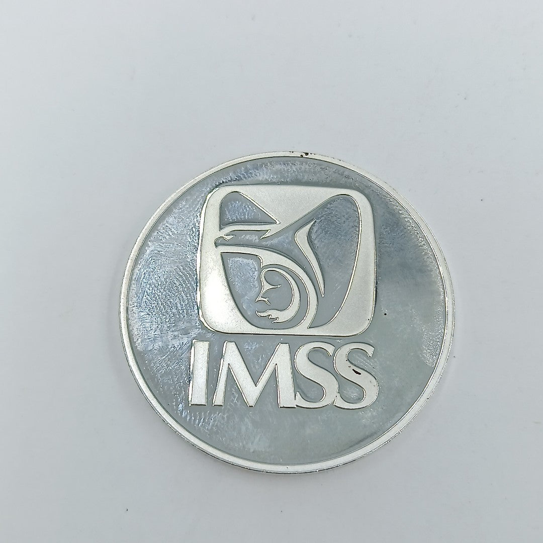 K1 31.2 GRMS PLATA .999 IDENTIFICACIÓN MEDALLA PERSONAL MATERIALES PLATA (SEMINUEVO)