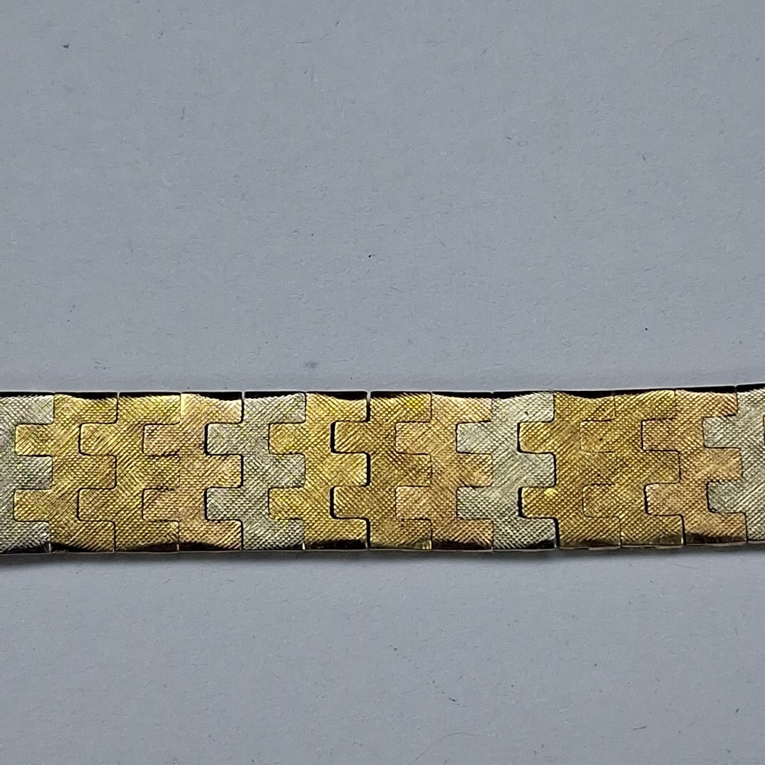 RELOJ CAJA ACERO PULSO ORO ORO 18 K 20,70 GRMS (SEMINUEVO)