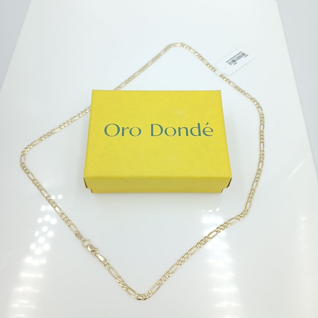 CADENA 3 X 1 7.41GR 50 CM 14K (NUEVO)