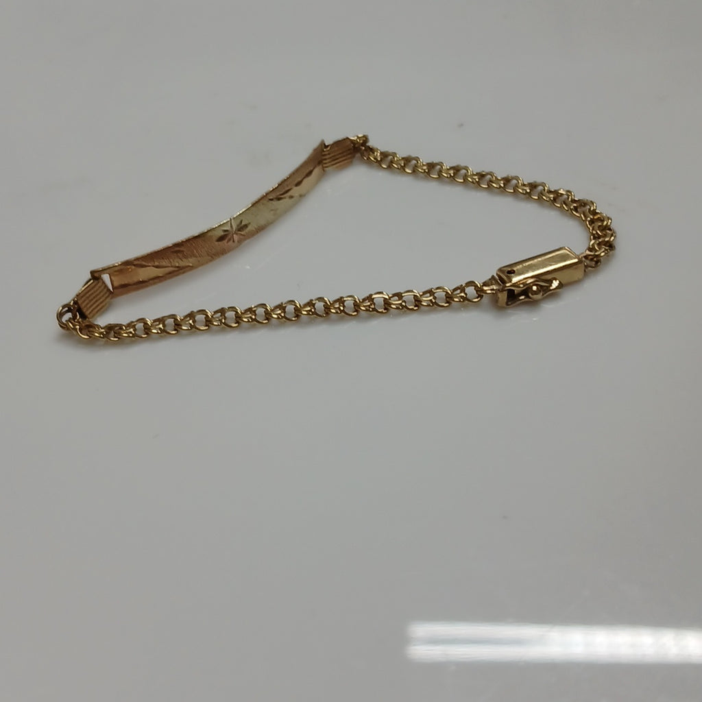 ESCLAVA ORO 14 K 4.5 GRMS (SEMINUEVO)