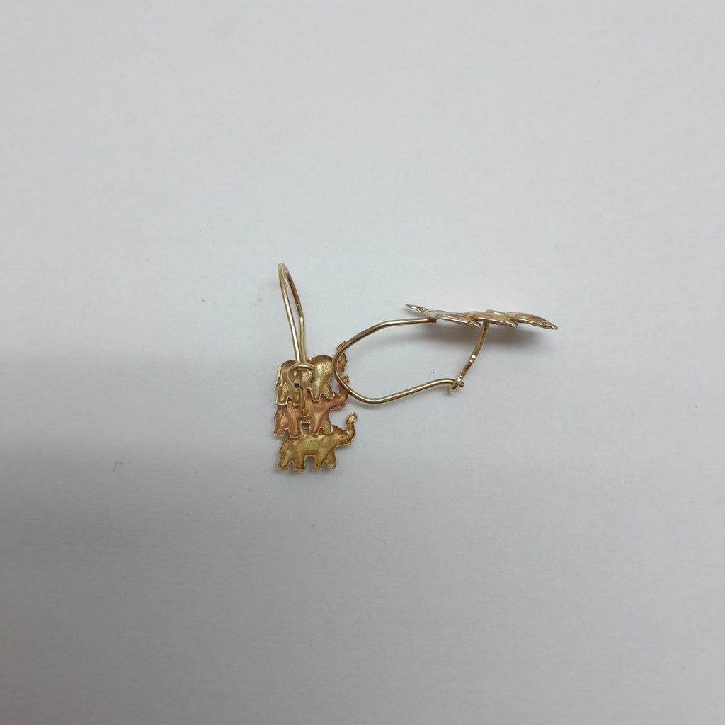 ARETES PAR ORO 14 K 1.4 GRMS (SEMINUEVO)