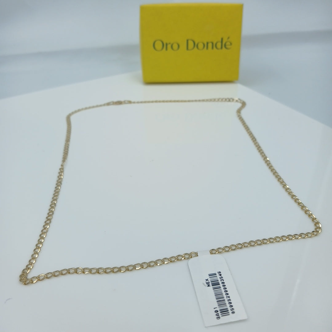 CADENA BARBADO 5.31GR 55 CM 14K (NUEVO)