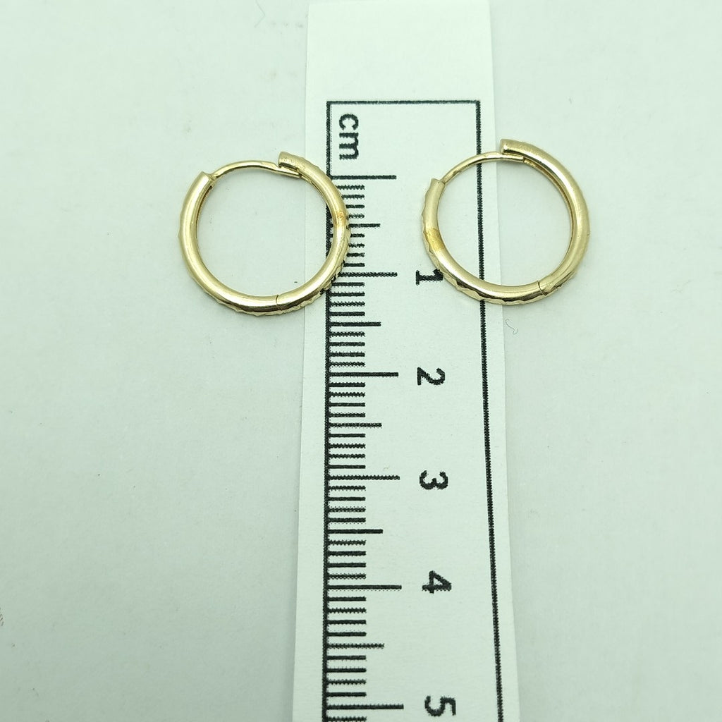 ARRACADAS PAR ORO 14 K 2,10 GRMS (SEMINUEVO)