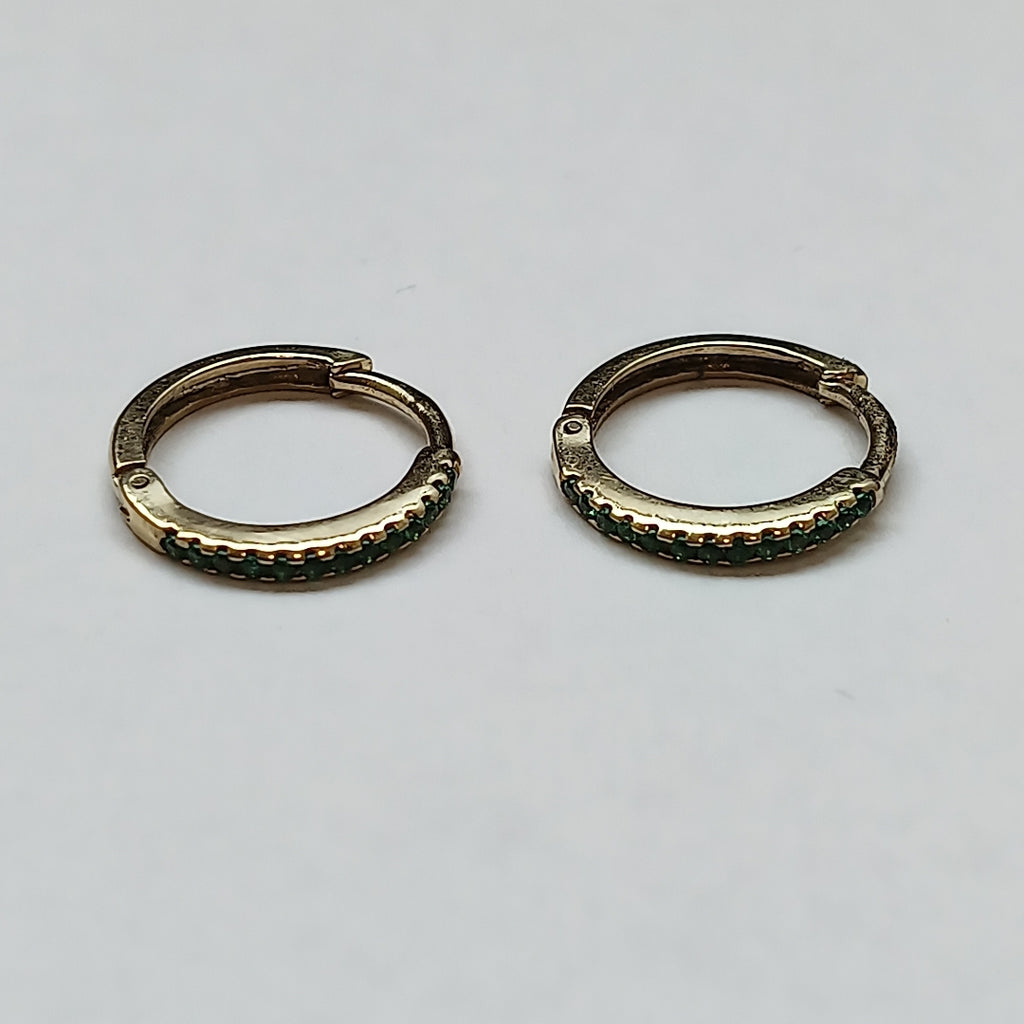 ARRACADAS PAR ORO 10 K 1.5 GRMS (SEMINUEVO)