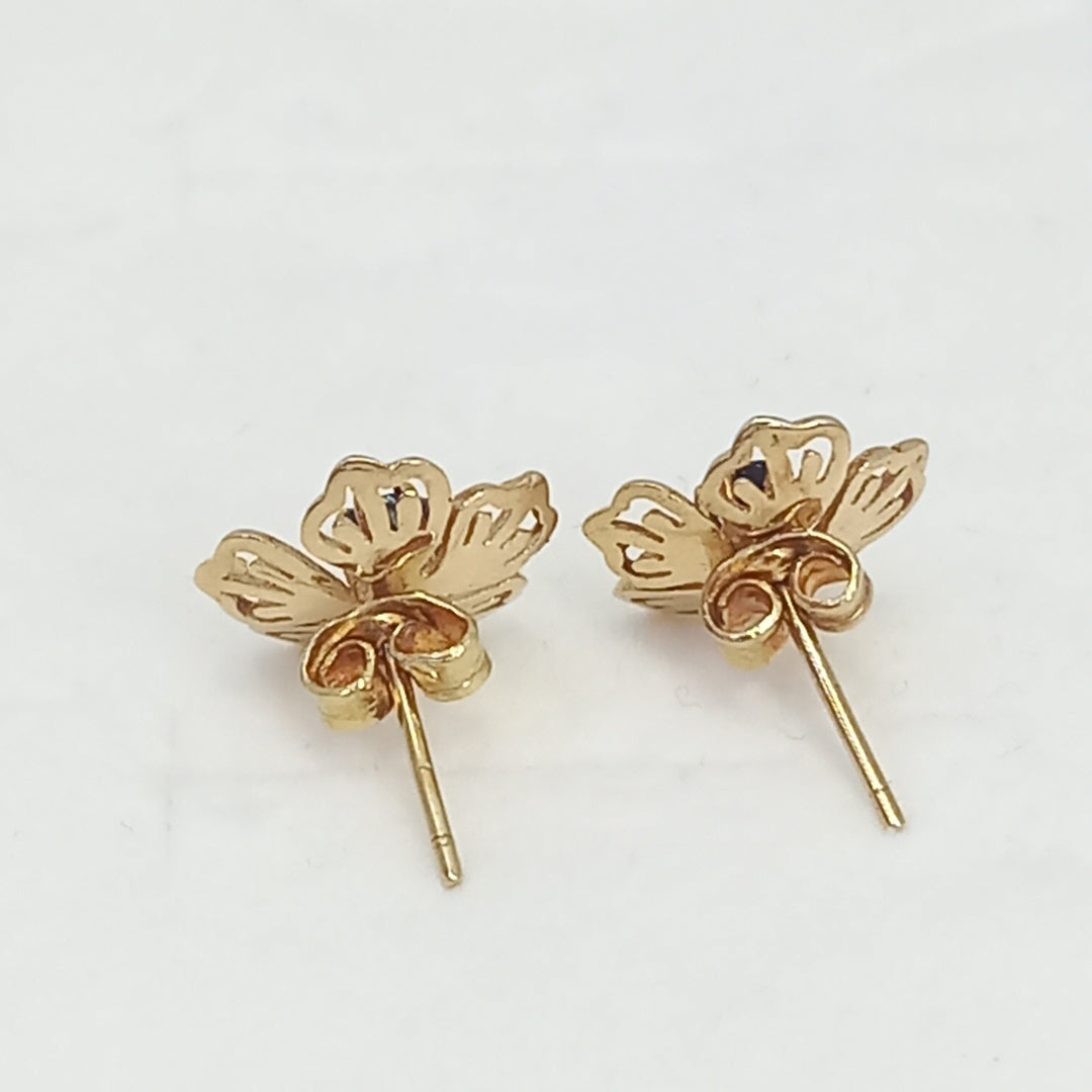 ARETES PAR ORO 14 K 2,00 GRMS (SEMINUEVO)