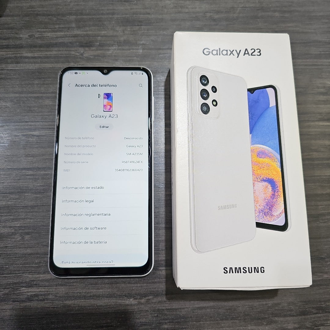 CELULAR SAMSUNG GALAXY A23 SM-A235M 128 GB 4 GB RAM (SEMINUEVO)