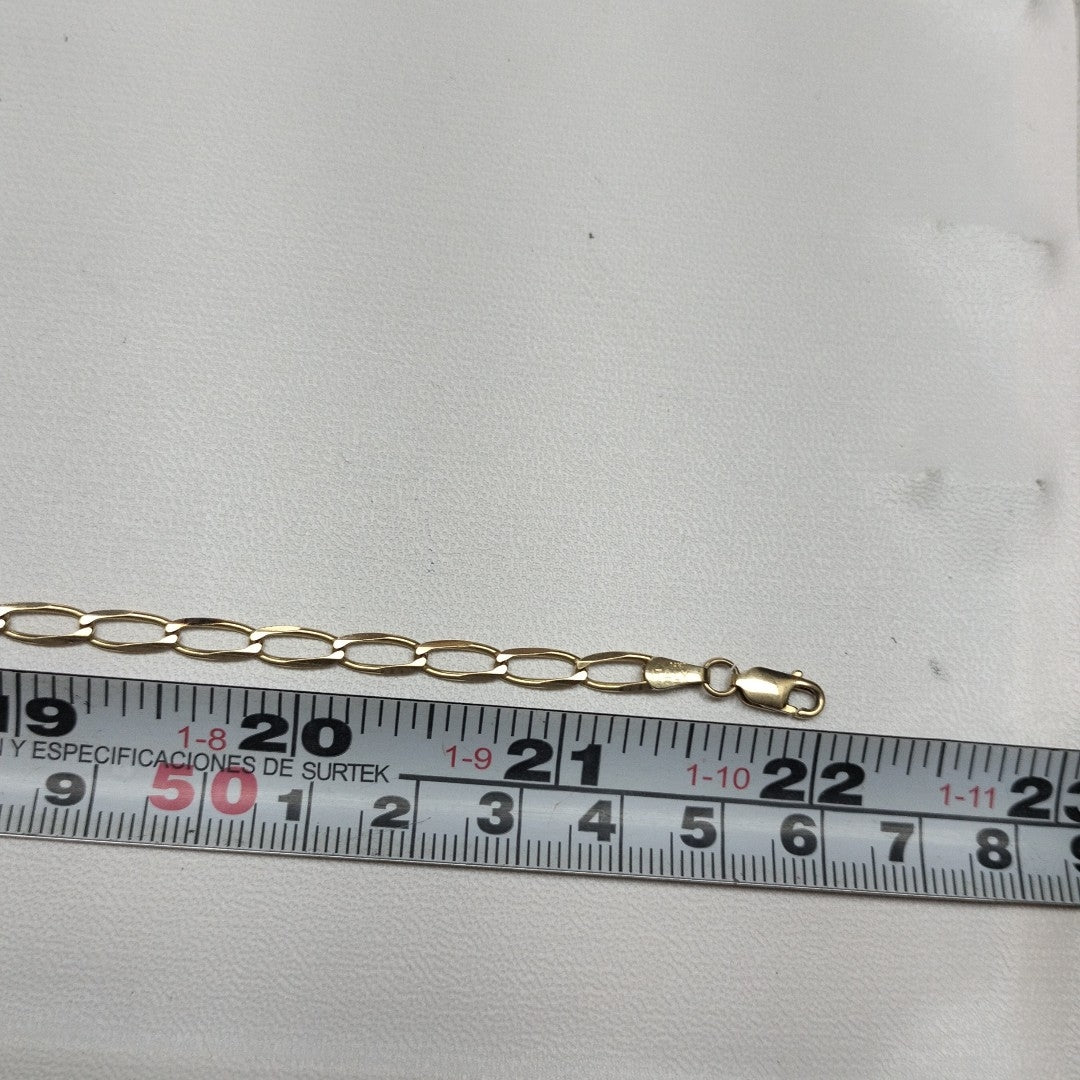 K1 9,30 GRMS 14 K ESPECIFICACIONES COMPLEMENTARIAS VENDIBLE CADENA TJ ESLABONES (SEMINUEVO)