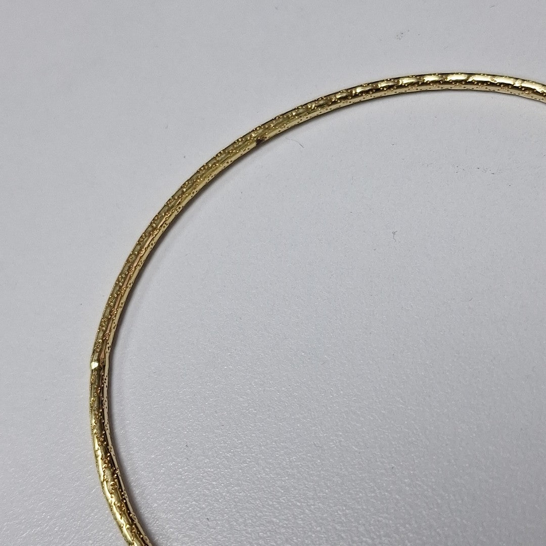 PULSERA RIGIDA ORO 14 K 1.4 GRMS (SEMINUEVO)