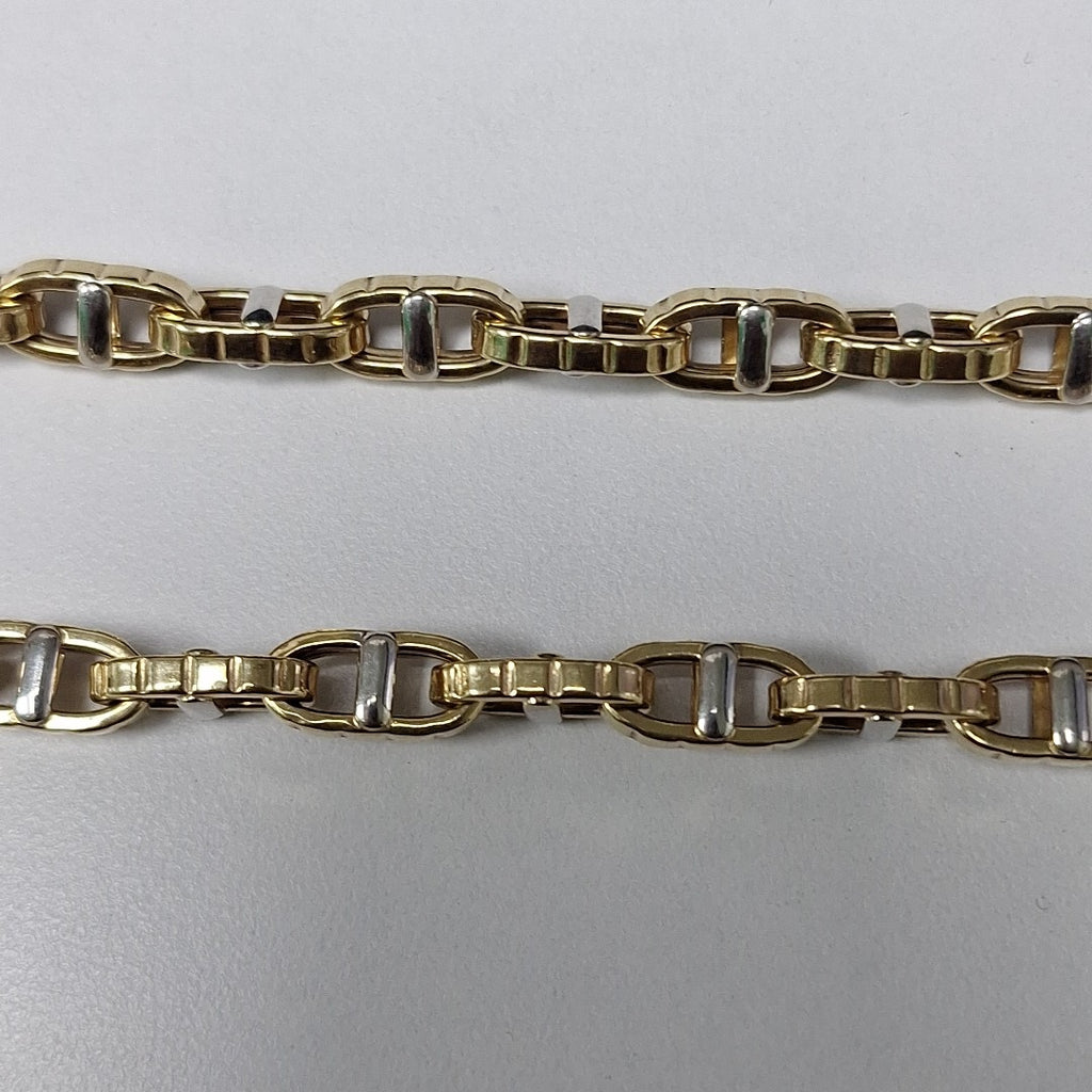 CADENA ORO COMBINADO 14 K 26.5 GRMS (SEMINUEVO)